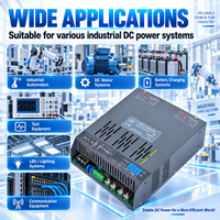 Alimentation industrielle à découpage 4000W 12V 24V 48V 110V 220V CC réglable CV CC avec affichage numérique et télécommande