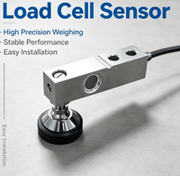 Capteur de pesage à poutre cantilever haute précision avec écran LCD, 0,1t-10t, support antidérapant réglable, ancrage OEM en acier allié