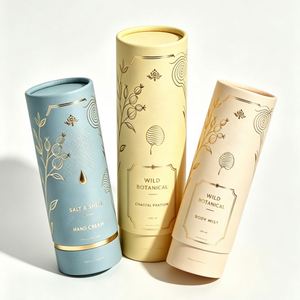 น้ำมันหอมระเหย LNMEA Botanica 30 มล. บรรจุภัณฑ์หลอดกระดาษลูกฟูกแบบรักษ์โลก พิมพ์สี่สี สีเขียว น้ำหอม เครื่องสำอาง - Product Image 3