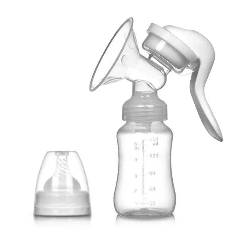 Preço de fábrica Dual Motor Breast Pump Amamentação Food Grade Manual Cordless Breast Pump BPA Free Feed Baby Small Baby Bottle