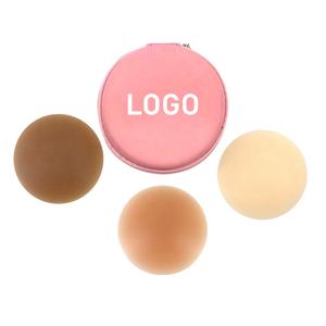 Coussinet d'allaitement imperméable réutilisable pâte à mamelon solide <span class=keywords><strong>sous</strong></span>-vêtements soutien-gorge <span class=keywords><strong>sous</strong></span>-<span class=keywords><strong>vide</strong></span> sans couture Anti-allergie sans colle couvre-mamelon en Silicone - Product Image 6