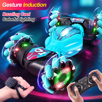 Voiture de course télécommandée Lehoo Toys 2.4G à double face, voiture RC à torsion avec lumières et musique
