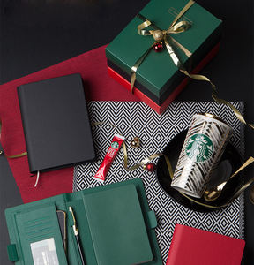 Joytop <strong>2023</strong> Custom Logo Pu Leather Journal <strong>Diary</strong> Notebook Loose Leaf Business Agenda Notebook Gift Set - Product Image 5