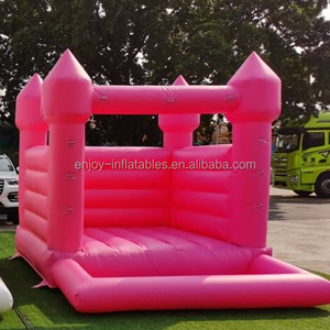 <span class=keywords><strong>Castillo</strong></span> Inflable con Tobogán y Piscina de Pelotas para Bodas, de PVC, para Niños Unisex, 10 pies x 8 pies, 3 x 2.5 m, Mini <span class=keywords><strong>Castillo</strong></span> Blanco para Niños Pequeños - Product Image 2