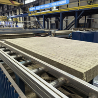 Panneau sandwich en laine de roche scellé PU, panneau de bardage métallique certifié CE, laine de roche ignifuge de qualité A, mur et toit industriels