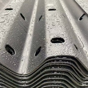 Barrera de Acero Galvanizado en Caliente Shunyi Corrugated Guardrail 450*80 para Carreteras Rurales y Autopistas - Product Image 3