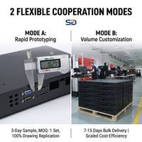 Châssis en tôle de précision sur mesure pour décodeur vidéo NVR, fabrication de boîtiers d'équipement de communication en aluminium et acier inoxydable