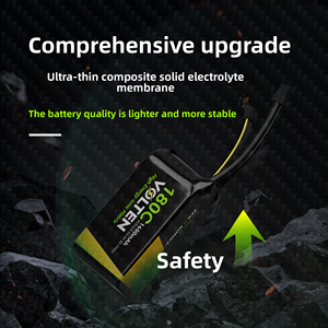 Batería de Litio VOLTEN 180C 6S para Aviones FPV, Uso en Carreras, Gran Capacidad, Ultraligera, Hecha en China Continental - Product Image 2