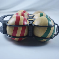 Ensemble de boules de pétanque 73MM pour jeux de plein air