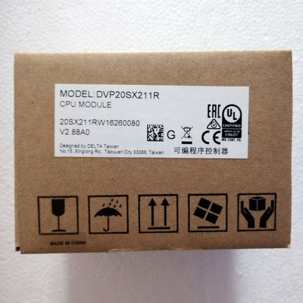 1 Brand New Original Item 1pc Brand New in Box Plc Microprocessor Unit Dvp20sx211r Ship Free