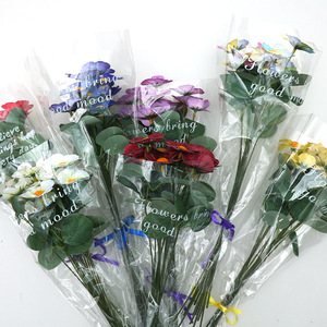 Bouquet de marguerites artificielles Xinchengzhi, arrangement floral en plastique pour mariage, ensemble décoratif - Product Image 2