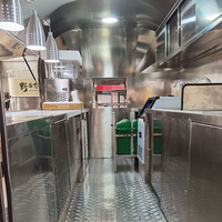 Camion de restauration mobile certifié CE, chariot de cuisine, camion de restauration rapide, camion de tacos mobile, remorque alimentaire