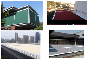 Brise-vent extérieur Protection contre la pluie Stores motorisés pour plafond et stores verticaux - Product Image 6