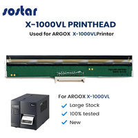 Printhead Termal Baru untuk Printer Label Barcode Argox X-1000VL X-2000VL, Part Printer Grosir, Pengembangan Sendiri