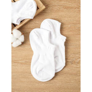 Kikiya Sachs Chaussettes Femme Angle Droit 90 Degrés Imprimé Blanc Longueur Cheville Respirant Spandex Chaud Antidérapant Tricoté pour le Printemps - Product Image 1