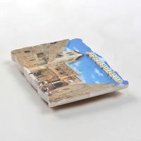 Aimant de réfrigérateur personnalisé Israël, aimant de réfrigérateur en résine Jérusalem, site religieux de la Terre Sainte, aimant de réfrigérateur pour cadeau promotionnel