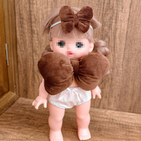 [Uniquement la tenue] Poupée Mili de 26 cm avec une jupe courte et un petit gilet, robe à nœud Mary Cat pour la petite poupée Melo