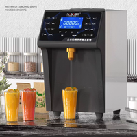 Distributeur de sirop commercial HENGZHI de haute précision, distributeur de fructose quantitatif entièrement automatique 7-10L pour les magasins de boissons