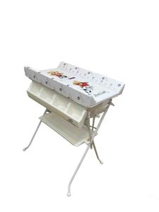 <span class=keywords><strong>Cambiador</strong></span> de Pañales 2 en 1 que Ahorra Espacio con Bañera Integrada y Acolchado de Espuma para Cambiar Pañales de Recién Nacidos y Bañar a Bebés - Product Image 1