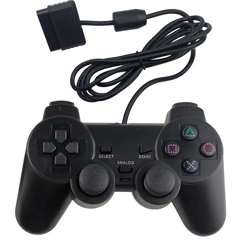 Wired PS2 Controller Gamepad for Sony PS2 Controller Joystick Vibration
