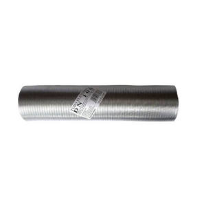 Tuyau de fumée flexible extensible de 50mm en aluminium naturel 1-3m motif carré ovale anodisé enduit de poudre pour la flexion d'utilisation de tente - Product Image 1