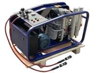 Compresseur d'air haute pression 300bar Plc Control System pour la plongée sous-marine et la lutte contre les incendies