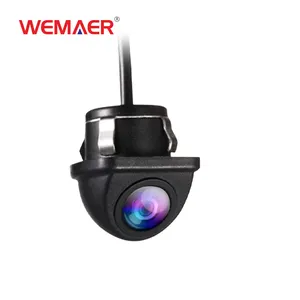 Wemaer OEM CVBS 후방 자동차 카메라 CMOS 금속 방수 와이드 엔젤 HD 야간 투시경 미니 백업 카메라 닛산