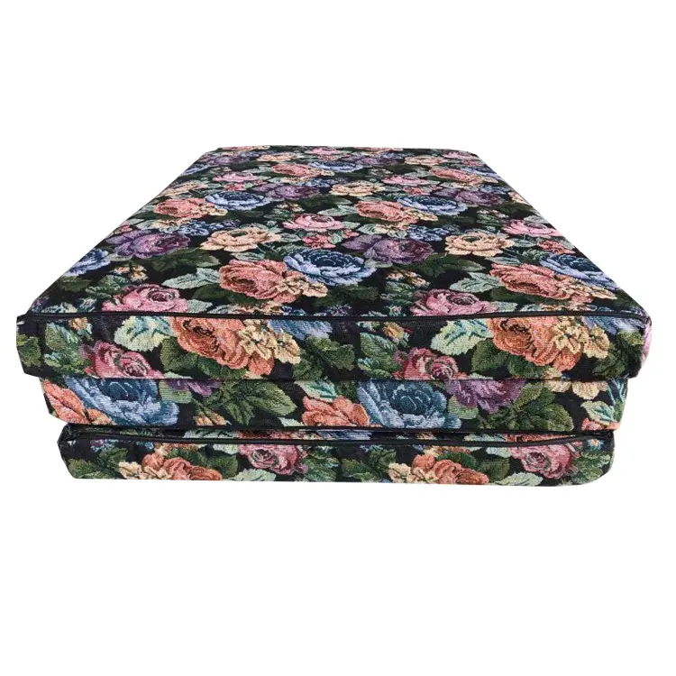 Colchón de espuma plegable portátil tejido Jacquard, usado en venta