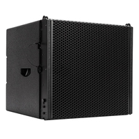 Modul Speaker Line Array Subwoofer Aktif TIGRIS SOUND HDL 35-AS Single 15 Inch, Sistem Suara 2200W Peak, Woofer 15 Inch