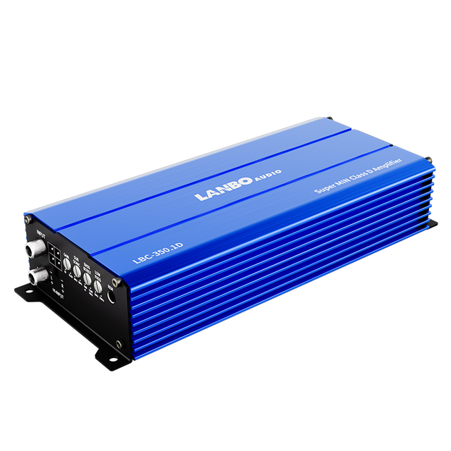Premium 350W Mono Block Car Amplifier Class D 1 Ohm Stable for Subwoofer