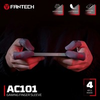 Les manchons pour doigts en tissu argenté pour l'e-sport sont absorbants et antidérapants, ce qui assure un fonctionnement fluide et vous aide à gagner des jeux.