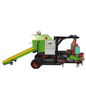 Machine automatique d'emballage d'ensilage de maïs Machine de film groupé par presse à ensilage - Product Image 1