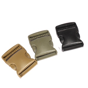 YAKEDA black adjustable tactical belt accessories plastic side release buckle for backpack