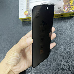 Protector de pantalla de vidrio templado <span class=keywords><strong>ESD</strong></span> Privacy OG compatible con desbloqueo de huellas dactilares para Samsung S21 PLUS S22 S23 PLUS S24 S25 S26 Ultra - Product Image 3