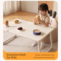 Bureau d'ordinateur portable pliable avec pieds pliables pour gagner de la place, pour étudiants et adultes à domicile - Solution de poste de travail efficace