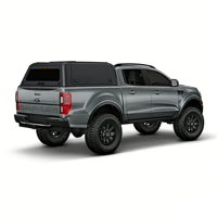 Toyota Vigo Double Cab – Capote rigide manuelle rétractable en aluminium, couvre-benne et tonneau cover