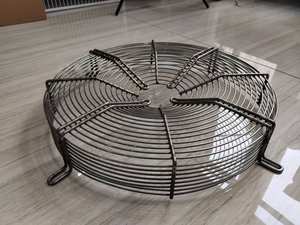 Grille de protection en fil métallique galvanisé pour ventilateur industriel, grille de protection en fil métallique pour ventilateur de refroidissement, marque Rital, garantie 2 ans, grille de protection pour climatiseur - Product Image 2