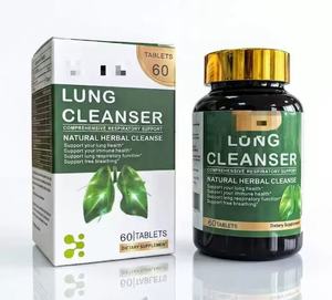 Tabletas Herbales para la Desintoxicación y Limpieza Pulmonar, Soporte Natural para el Bienestar Respiratorio, Suplemento para el Cuidado Pulmonar, En Stock, Etiqueta Privada Personalizada - Product Image 2