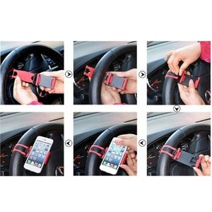 * Porta telefono cellulare con volante per auto porta telefono universale per smartphone fino a 84mm di larghezza-elettronica/ - Product Image 6
