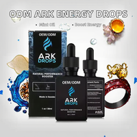 ODM marque privée gouttes d'arche liquide oral naturel supplément sportif quotidien booster d'entraînement pour adultes produit de beauté