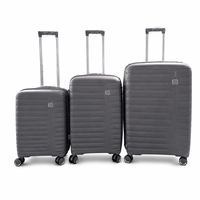Set Valigie Lusso Durevole in PP 5 Pezzi 20 24 28 Pollici Non Assemblato Salvaspazio Rigido con Ruote Ingrosso OEM