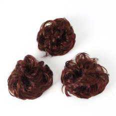 2 pz fascia occhialosa con bordo marrone Chiry con 3P per capelli con extension Premium per capelli umani - Product Image 1