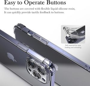 Funda Protectora para Teléfono con 4 Esquinas con Airbag de Acrílico TPU, Venta al Por Mayor del Fabricante, para iPhone 17 16 15 14 13 12 11 Pro Max Air XR - Product Image 5