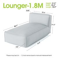 Chaise longue d'extérieur imperméable, pouf, transat de piscine, chaise longue de jardin, coussin de sol pour terrasse, pont ou plage