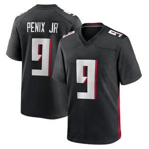 Hot Customized Embroidery Heren USA Voetbalshirt Ademend Plus Size Gepersonaliseerde Naam Logo Blank Atlanta Polyester - Product Image 2
