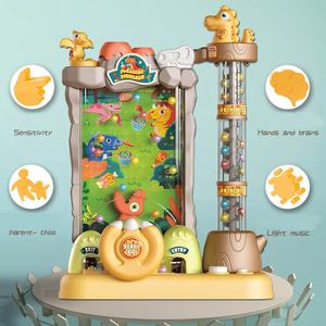 Nouveau <span class=keywords><strong>jeu</strong></span> de capture de balle de dinosaure pour enfants, château de <span class=keywords><strong>jeu</strong></span> de flipper, jouet éducatif pour l'entraînement de la réaction des enfants - Product Image 3