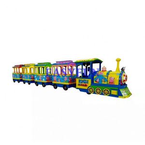 Tren Eléctrico Infantil sin Rieles para Parque de Atracciones, Mini Tren Turístico para Niños en Venta - Product Image 5