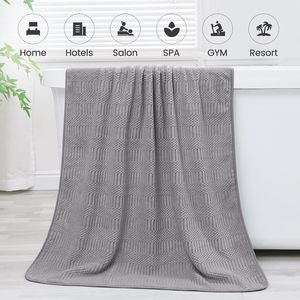 Conjunto de Toalhas de Banho para Hotéis com Design Original, Microfibra 16S de Alta Qualidade, Felpudas e Modernas - Product Image 5