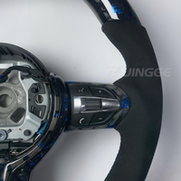 Volant LED en fibre de carbone forgée pour BMW E70 E72 E90 E92 E93 F80 F10 F12 F15 F20 F22 F31 F32 F33 F36 M3 BMW F30