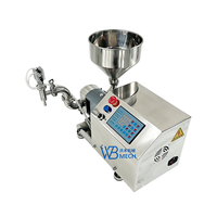 Machine de remplissage rotative à pompe pour liquides et pâtes à haute viscosité en acier inoxydable, idéale pour crème et miel - Offre Spéciale